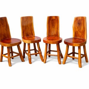 Handcrafted Wooden Chairs