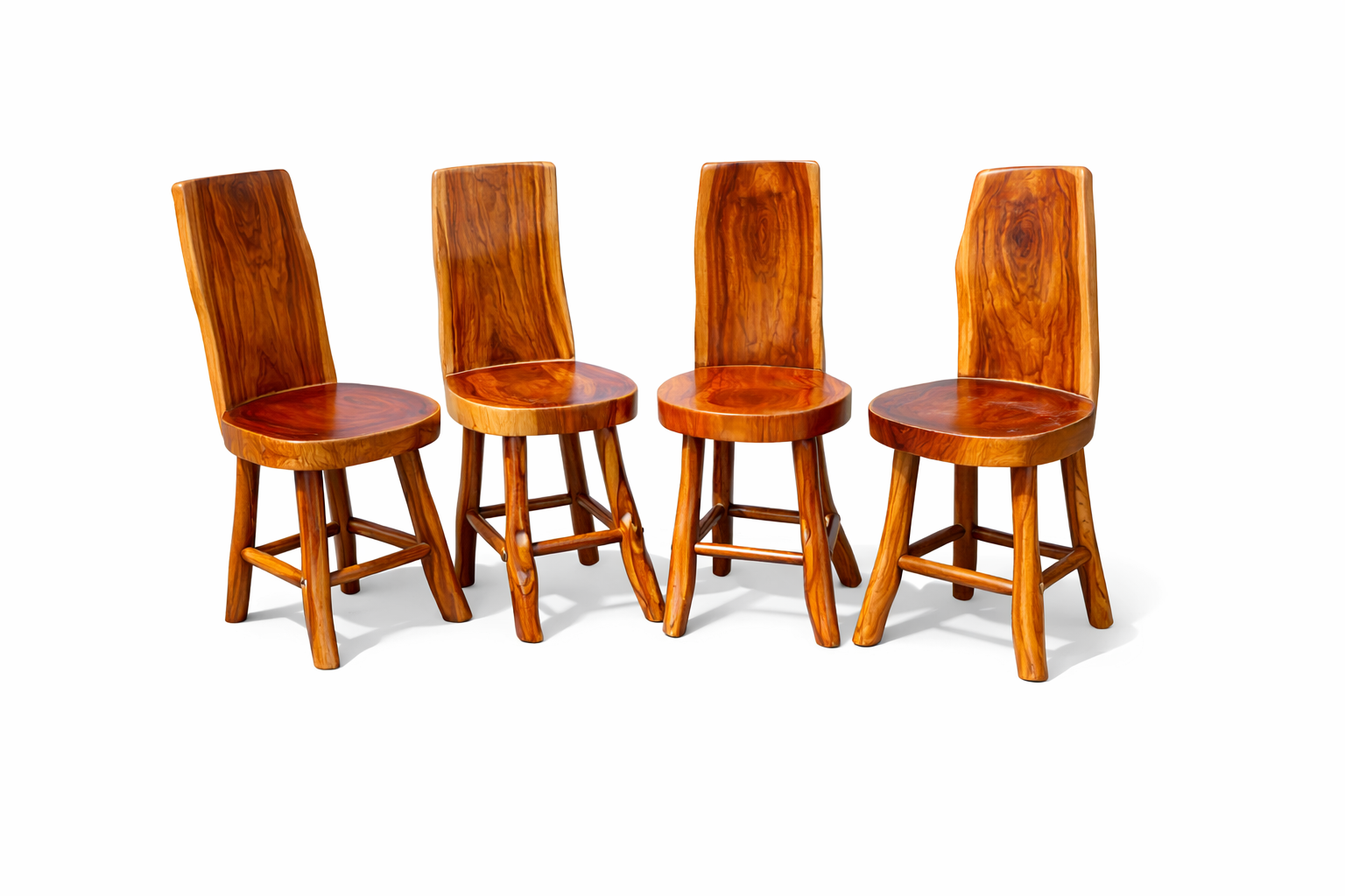 Handcrafted Wooden Chairs