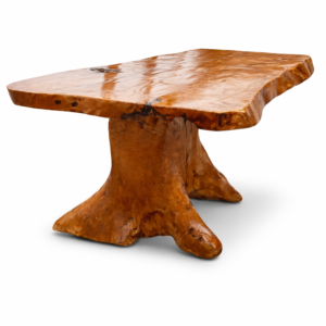 African Handcrafted Solid Wooden Table