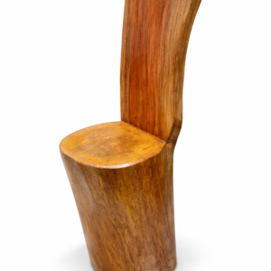 African Handcrafted Solid Wood Chair