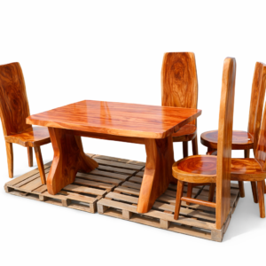 Handcrafted Wooden Dining Set